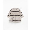 Beige gestreept kleedje - Striped dress so-so